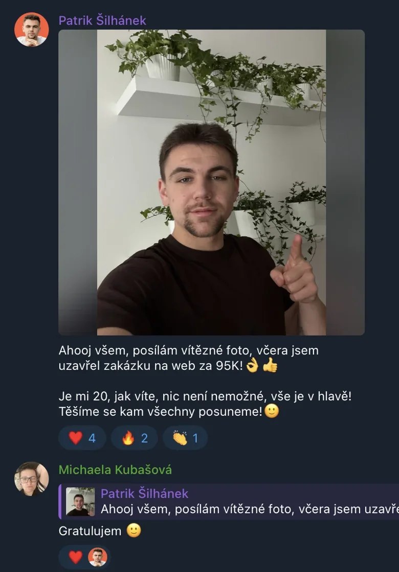Zpráva Patrika: zakázka na web za 95 000 Kč